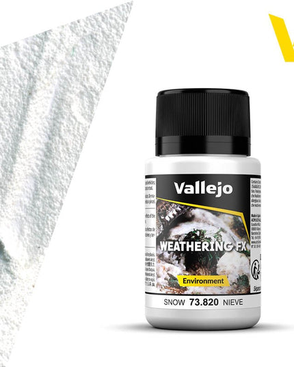 3DPRINT VALLEJO WEATHERING EFFECTS 40ML Snow Effect