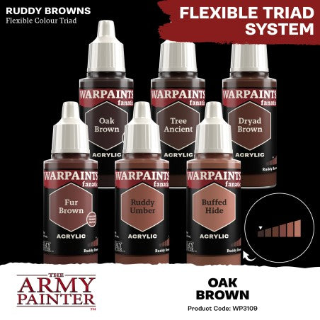 Army Painter - Warpaints Fanatic - Oak Brown Reference: WP3109