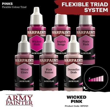 Army Painter - Warpaints Fanatic - Wicked Pink Reference: WP3121