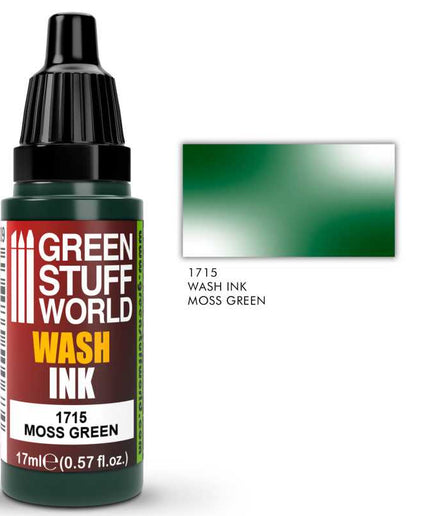 GSW Wash Ink MOSS GREEN
