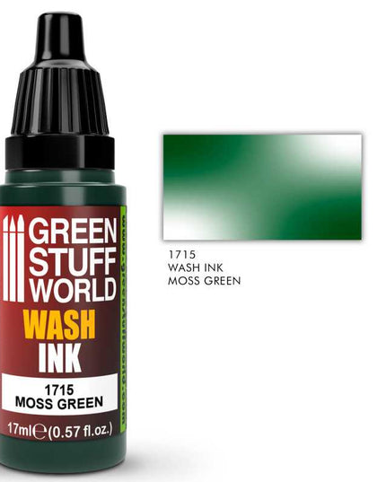 GSW Wash Ink MOSS GREEN