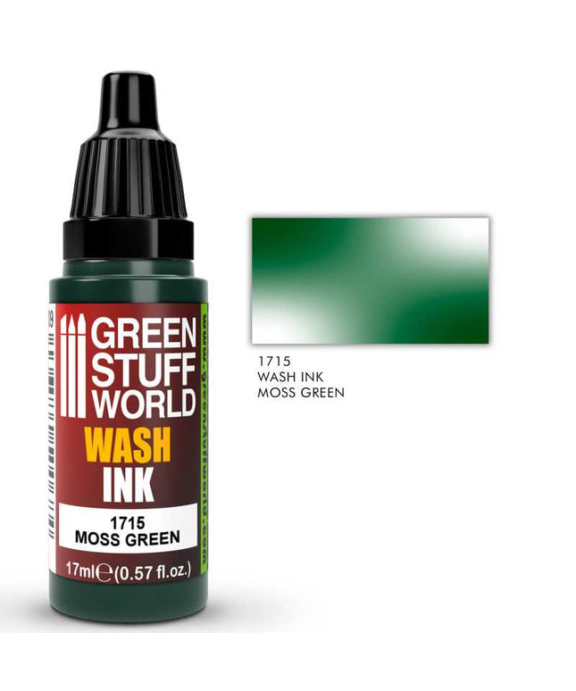 GSW Wash Ink MOSS GREEN
