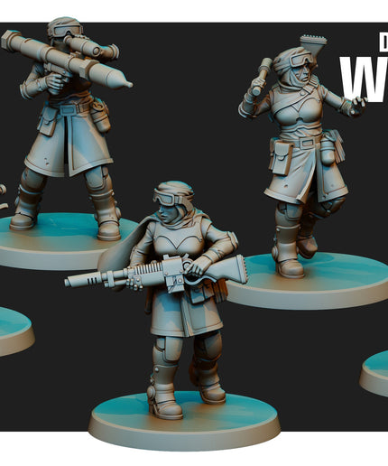 Desert Hawks Widows X5 MINIATURES
