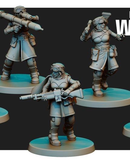 Desert Hawks Widows X5 MINIATURES