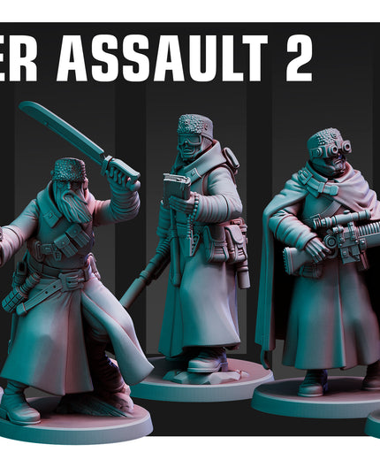 Winter Assault 2 X5 MINIATURES