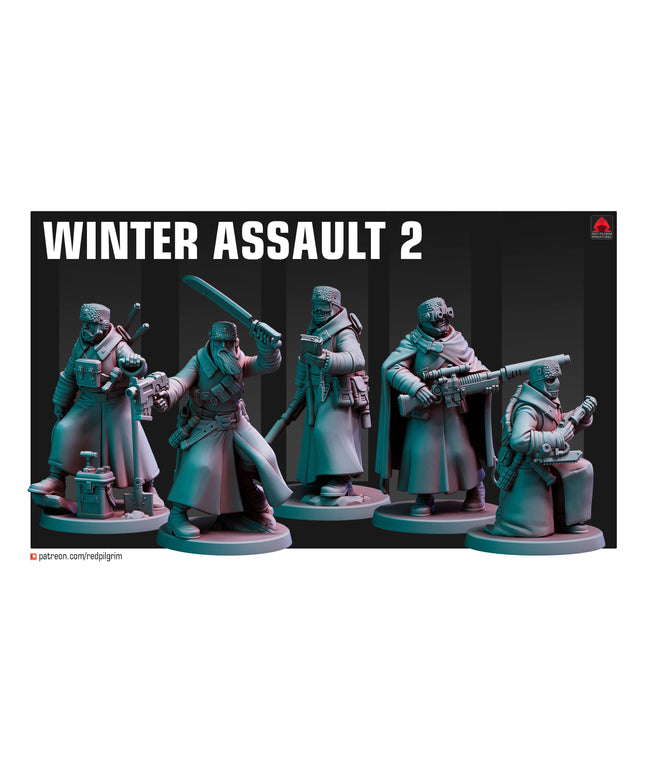 Winter Assault 2 X5 MINIATURES
