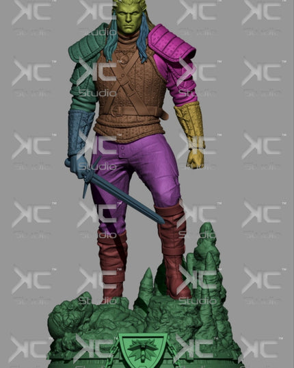 The Witcher Netflix Fan Art  Statue 1/6 Scale