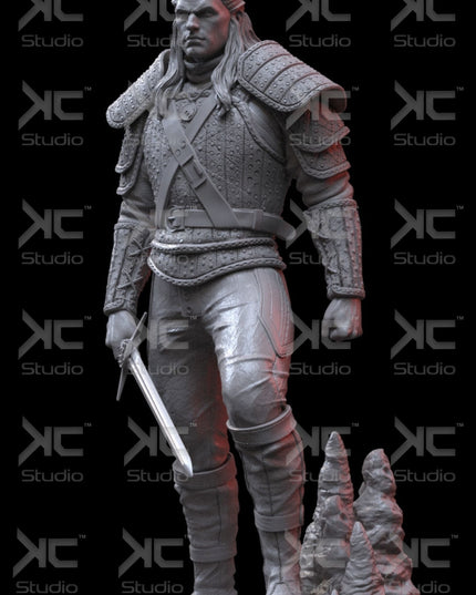 The Witcher Netflix Fan Art  Statue 1/6 Scale