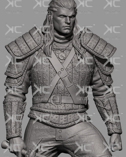 The Witcher Netflix Fan Art  Statue 1/6 Scale